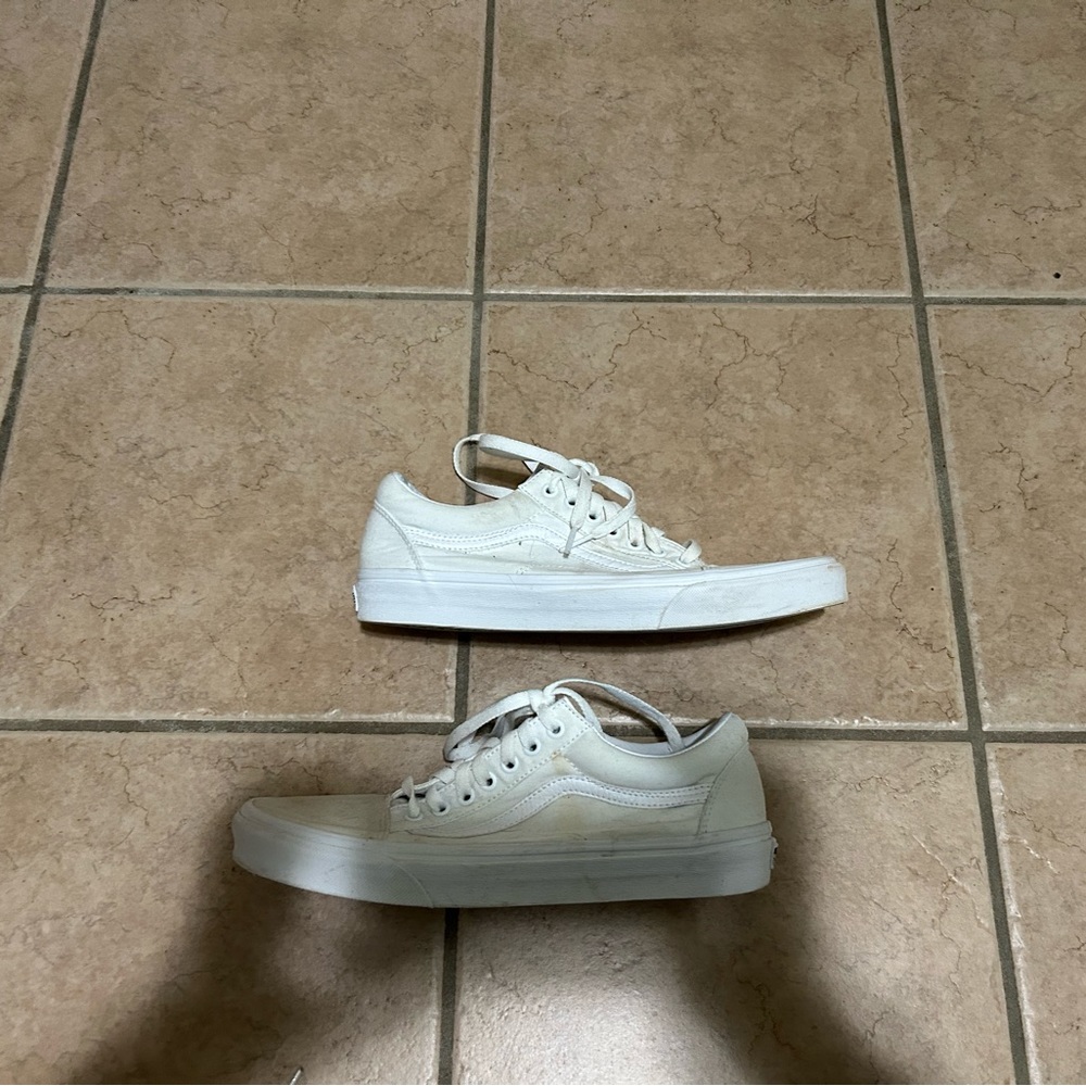 White Vans old skool